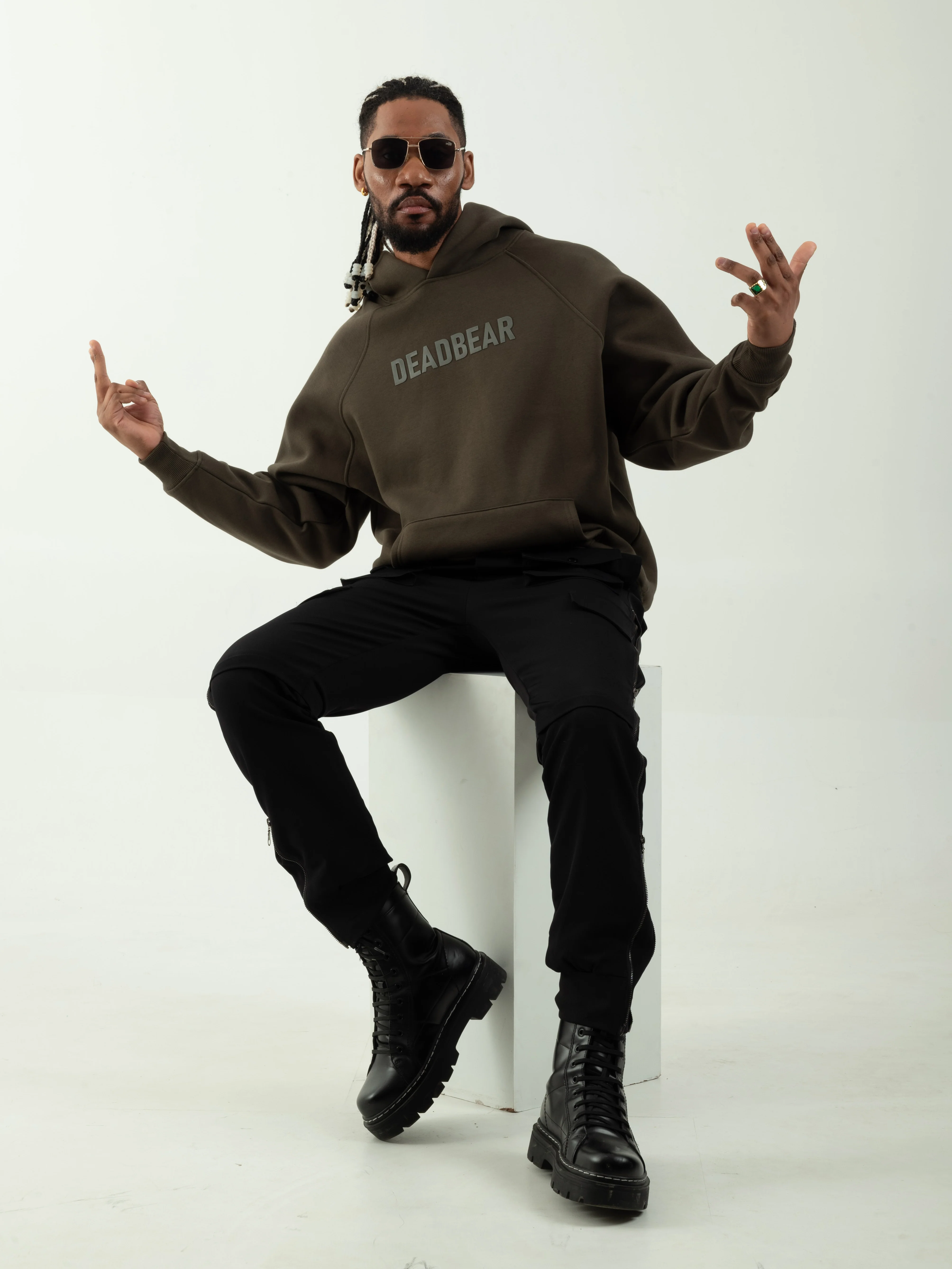 Basic Olive Hoodie - Image 5