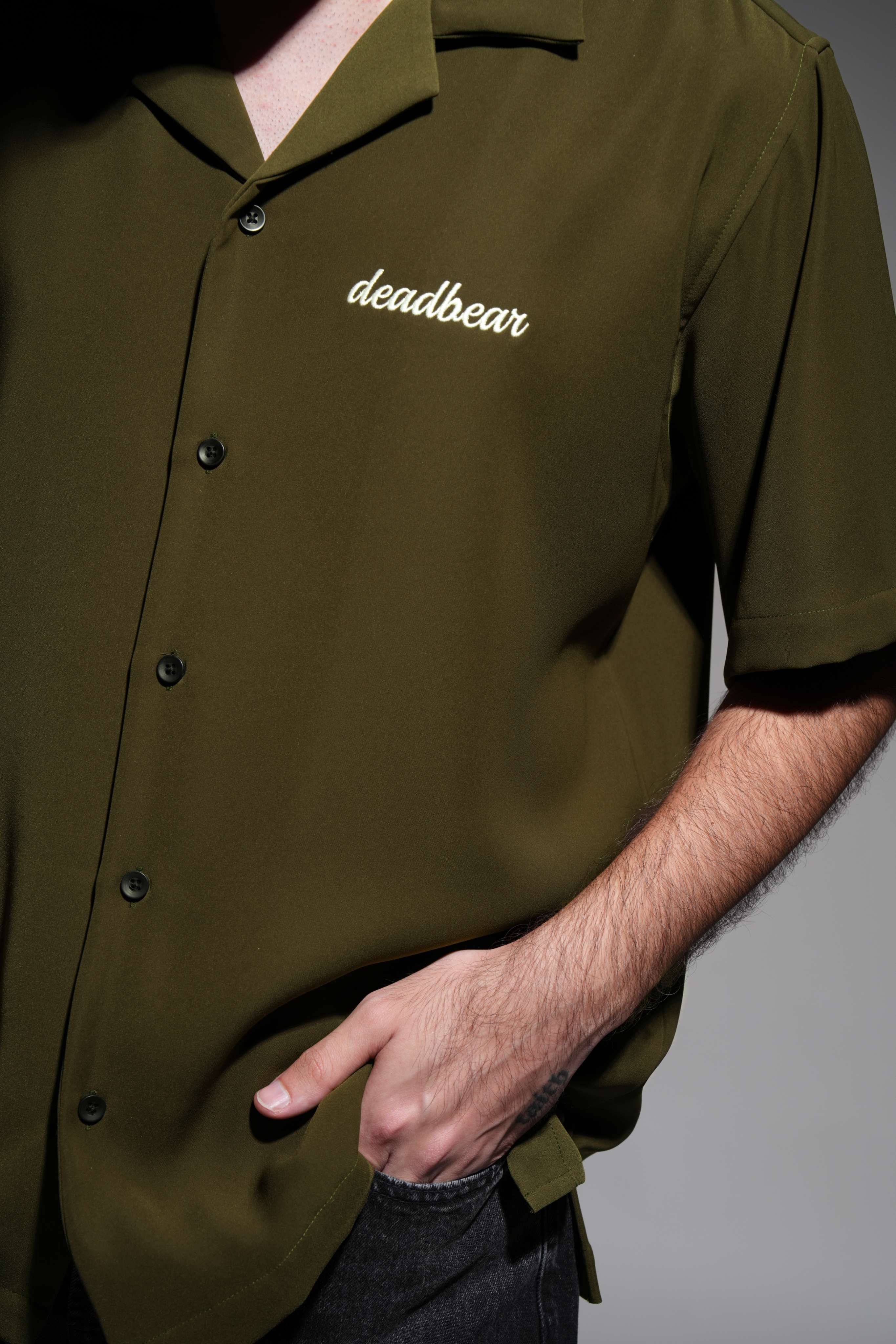 Bowling Shirt Lt. Olive - Image 3