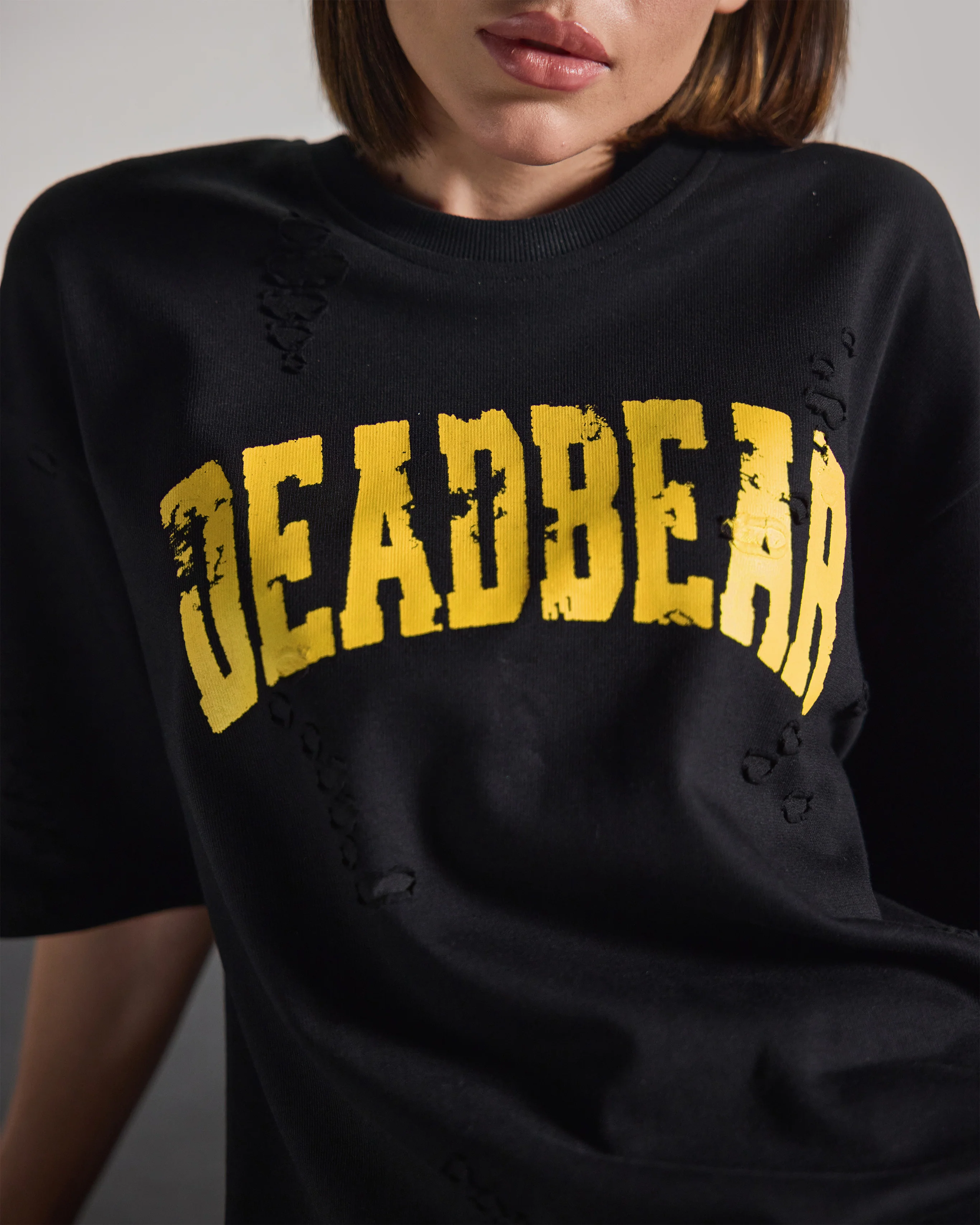 Distressed Black Tee 2.0 - Image 4