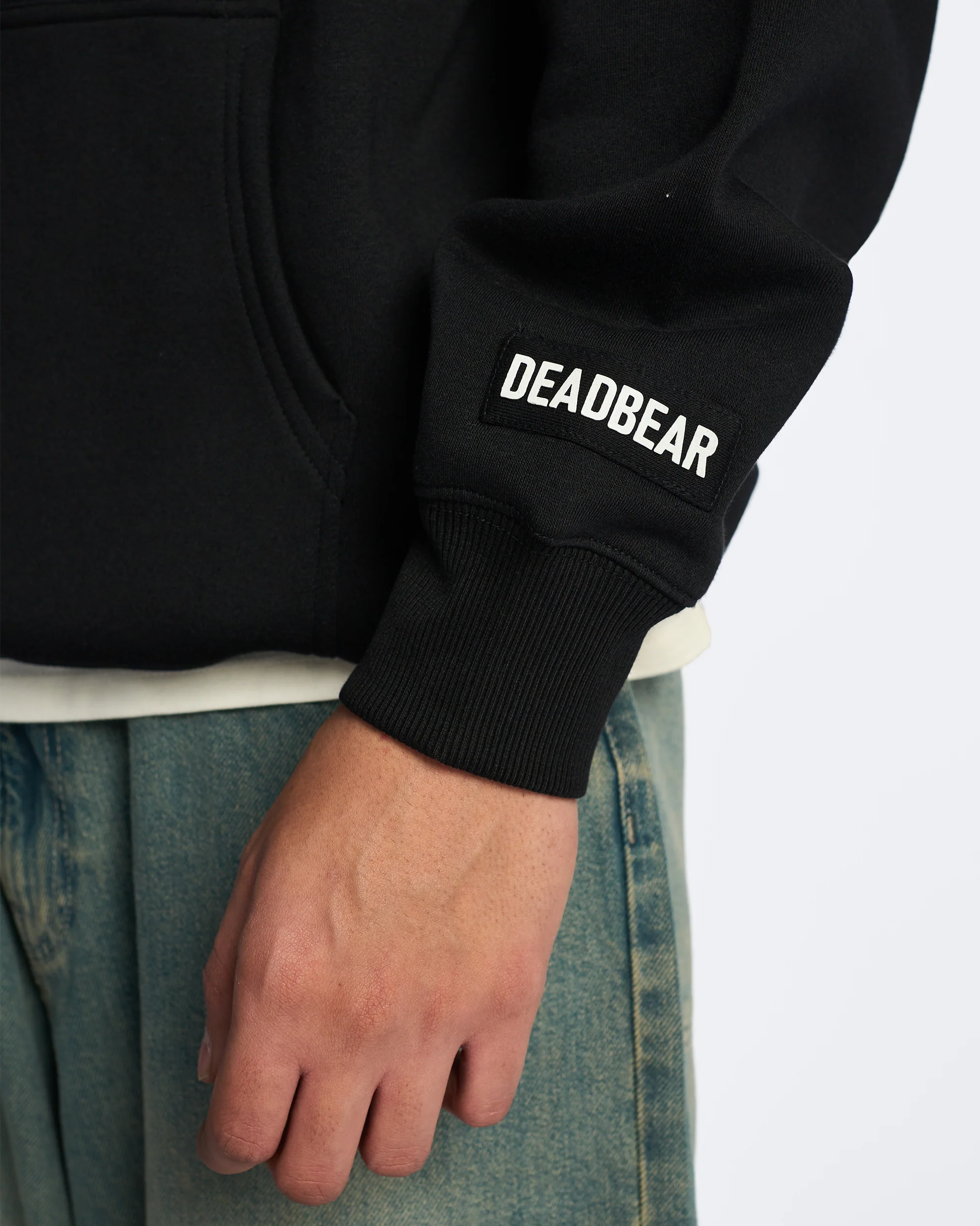Mandala Hoodie Black - Image 7