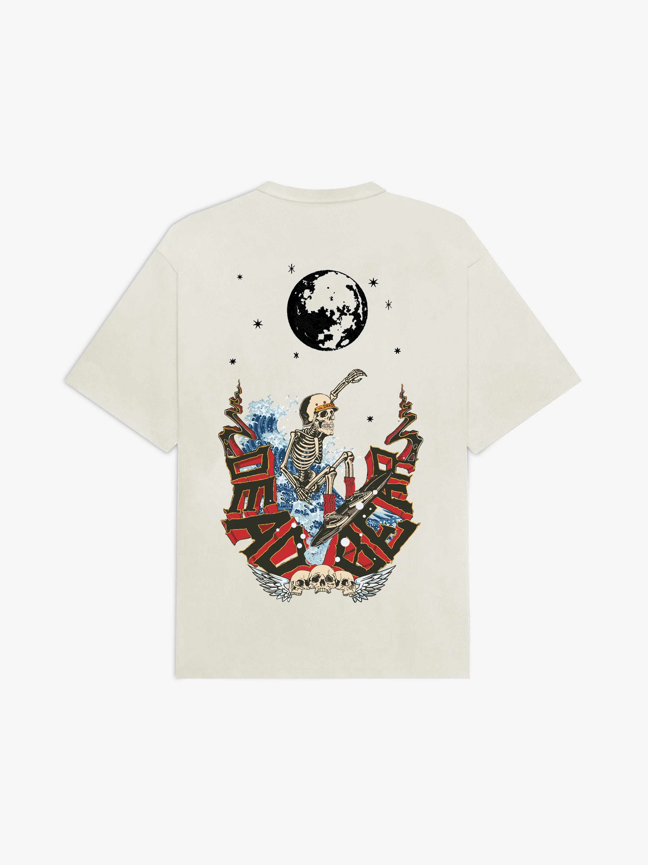 Pirate Tee Cream White