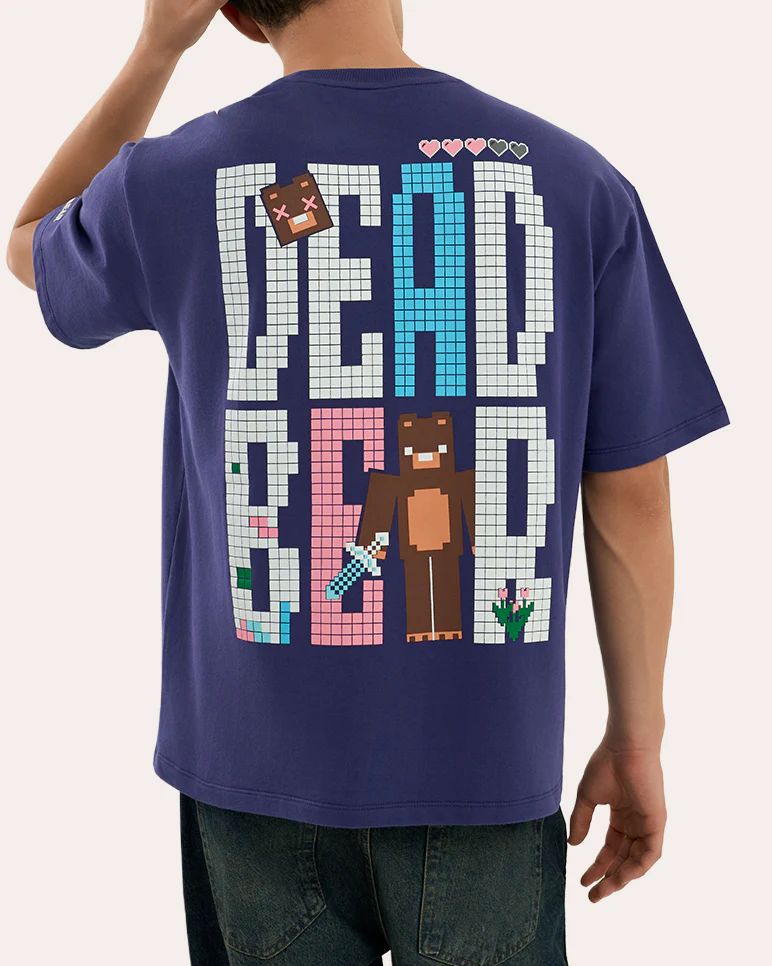 Pixel Tee Purple - Image 5