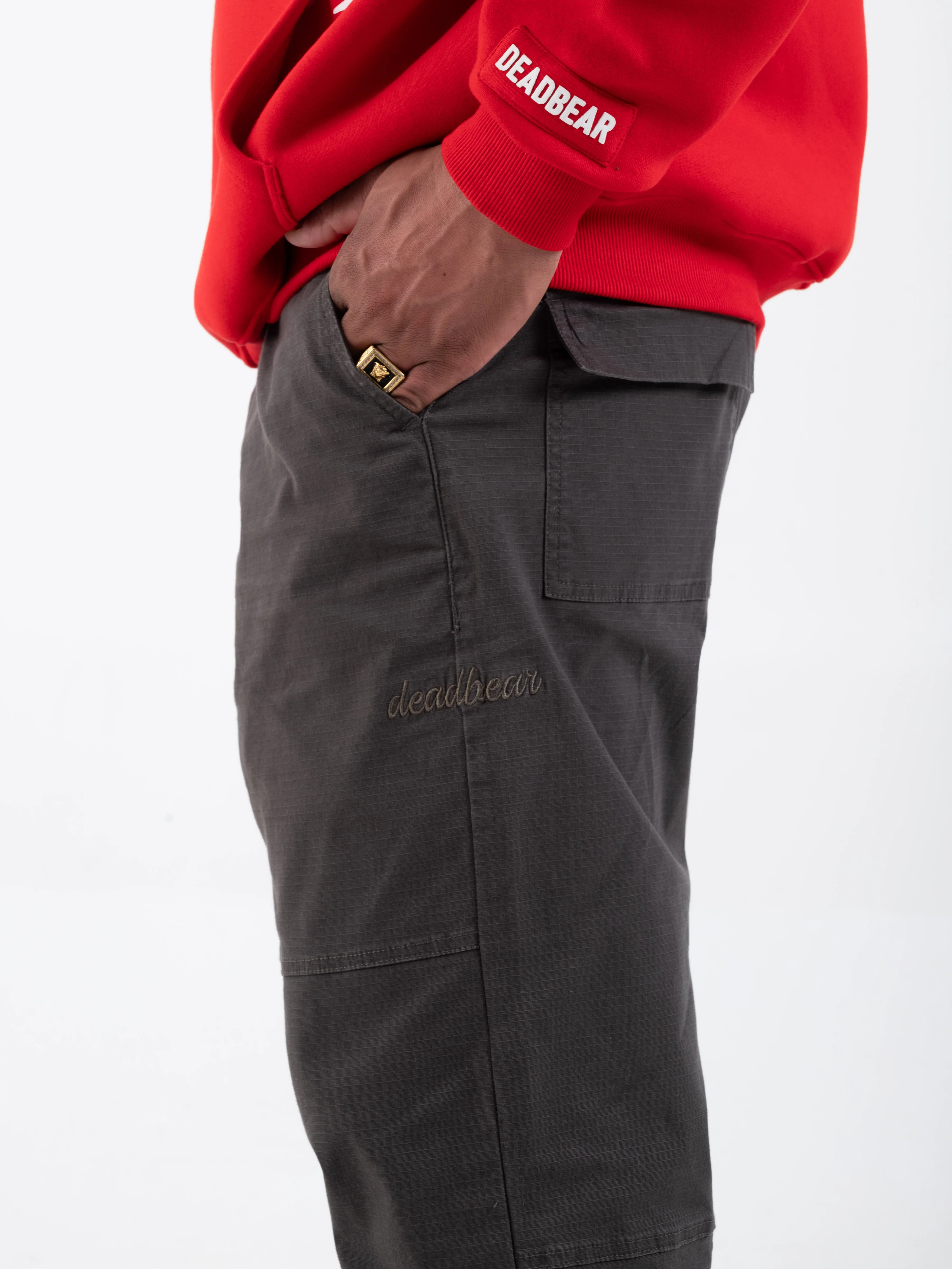 Ripstop Pants Dark Grey - Image 4