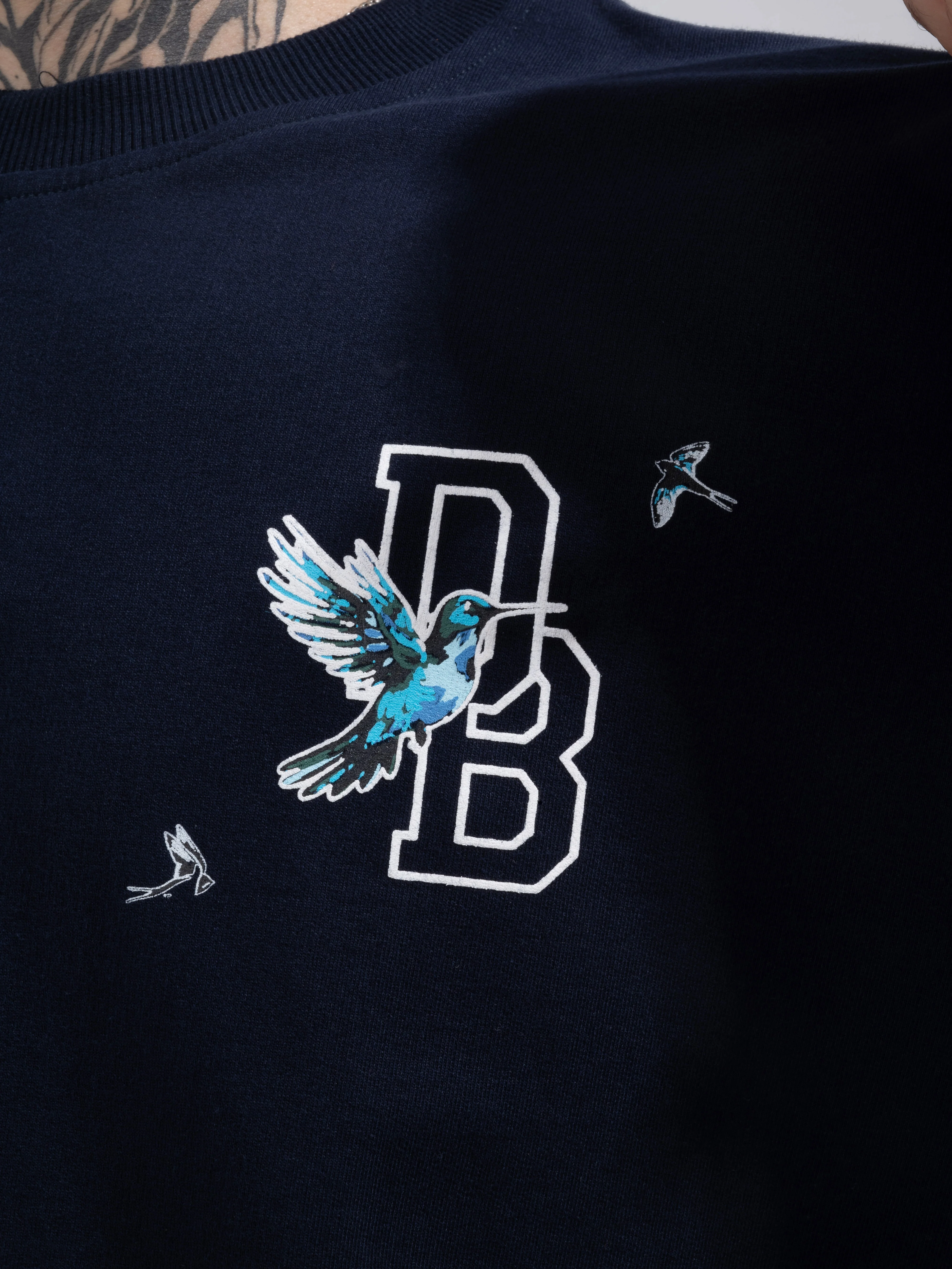 Set Free Tee Navy Blue - Image 4