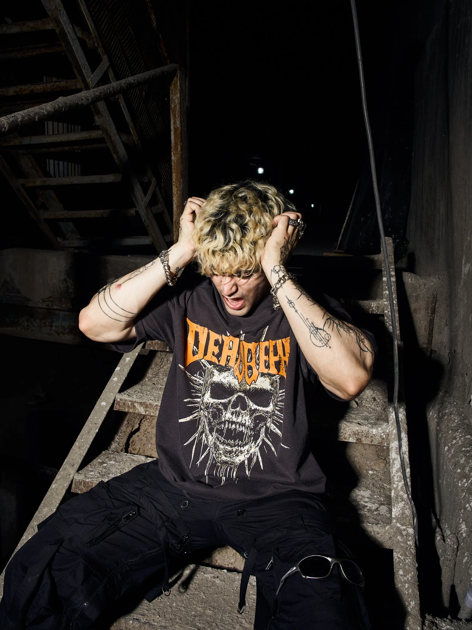 Spikehead Tee Grey - Image 7