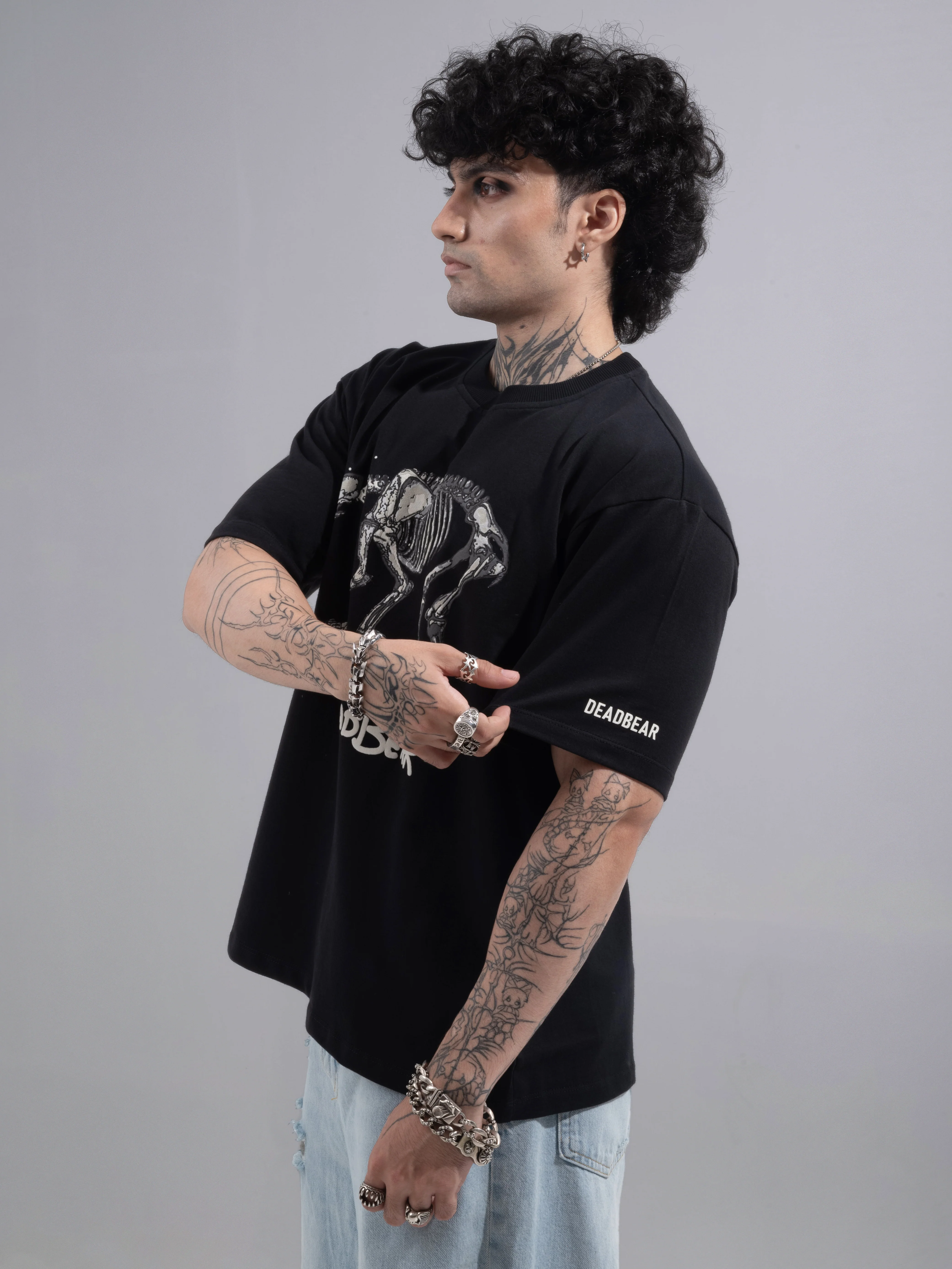 The Fossil Tee Black - Image 4