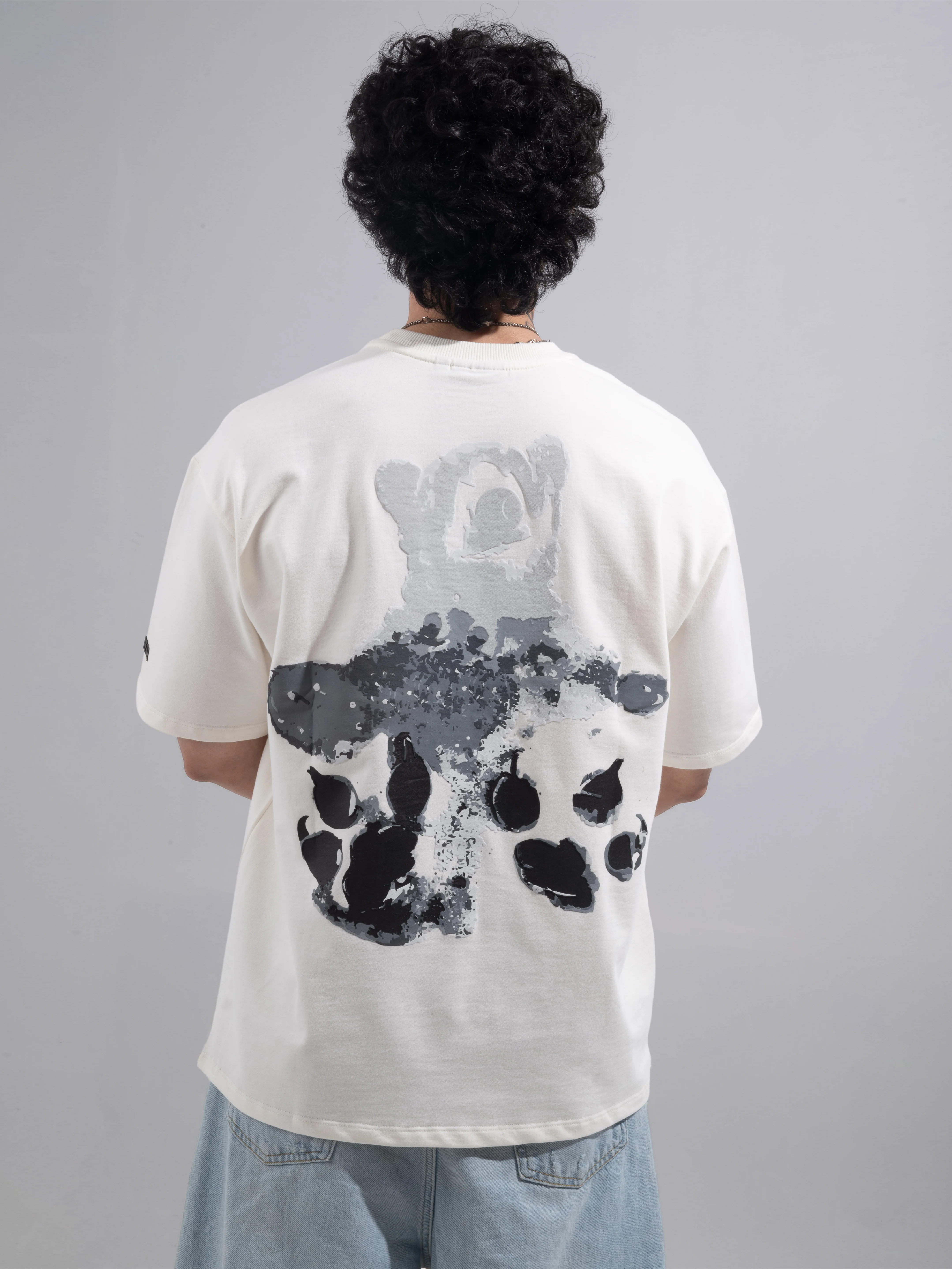 The Shadow Tee Cream White - Image 3