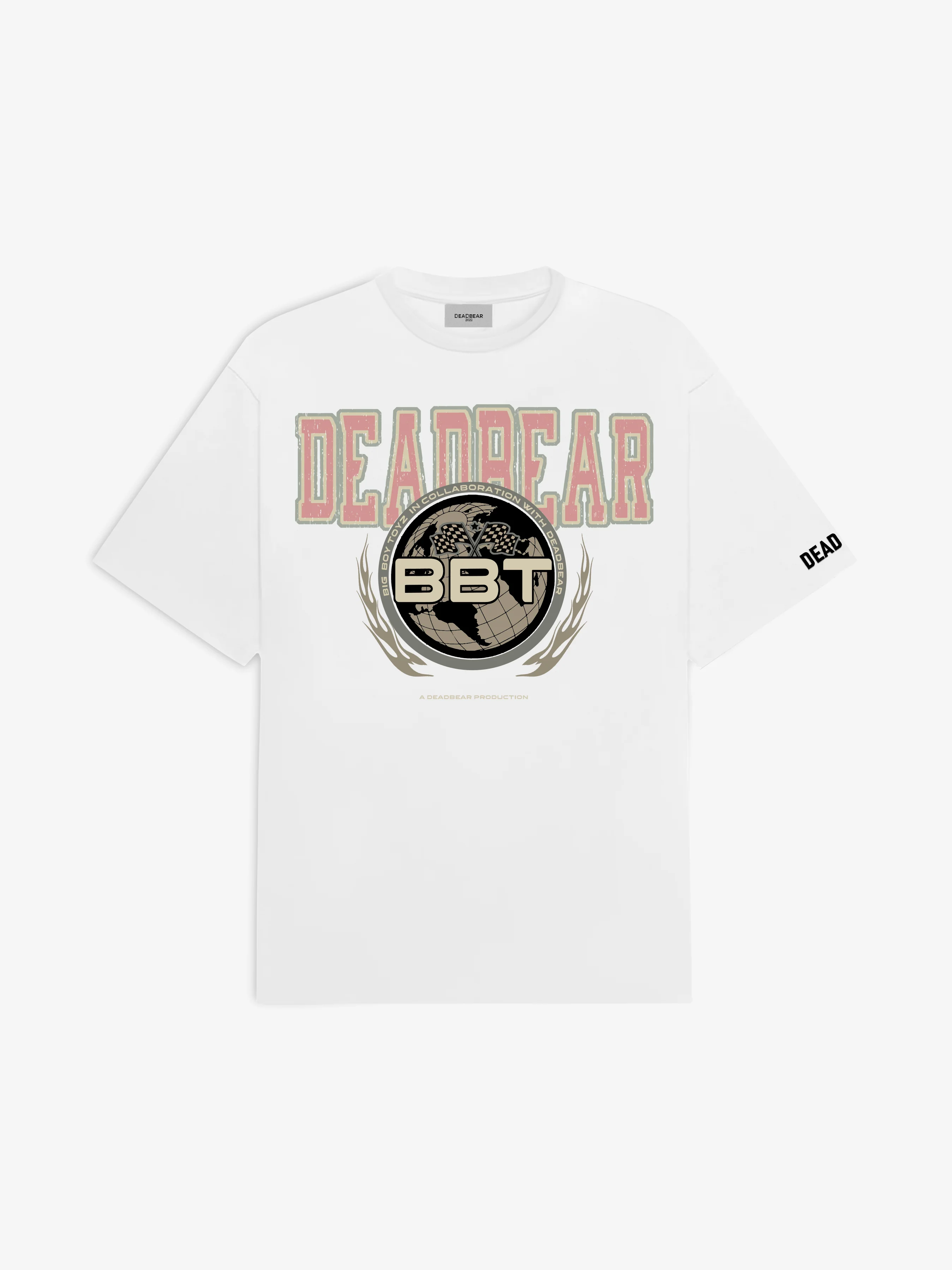 WORLDWIDE TEE CREAM WHITE